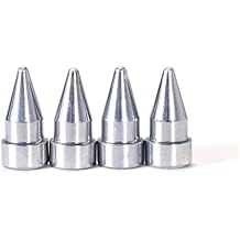 WEP #948N Desoldering Nozzles Set 4 Pcs (0.8mm, 1.0mm, 1.2mm, 2.0mm) ONLY Compatible with WEP 948-III Desoldering Iron