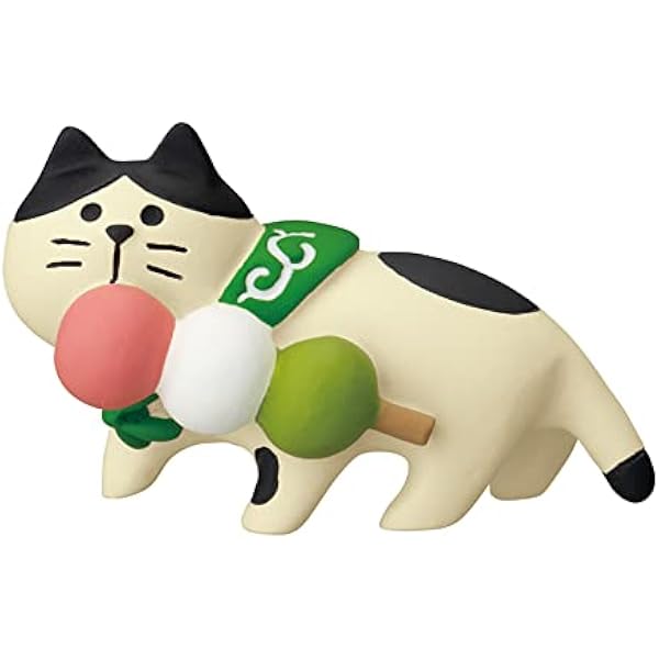 Deco Corporation ZSA-51241 Combre Concombre Itadama Cat Size: Approx. 2.2 x 1.2 x 1.3 inches 55 x 30 x 33 mm