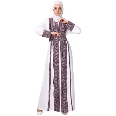 Marwa Fashion Palestinian Thobe for Women - Exquisite Embroidered Dress for Women - Celebrate Palestinian Culture with Elegance and Comfort