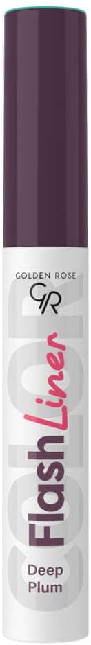 Golden Rose Flash Liner Colored Eyeliner - 109 Deep Plum - Renkli Likit Eyeliner