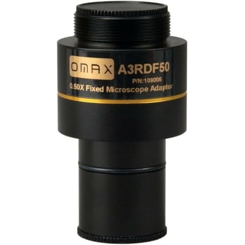 OMAX 0.5X Reduction Lens for Microscope Camera