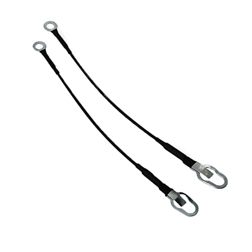 1 Pair Tailgate Cable Tailgate Lift Support Cables Compatible with Ford Ranger 1993 - 2008 Mazda B2300 B3000 B4000 1994 - 2007 Lift Gate Support Straps Pickup