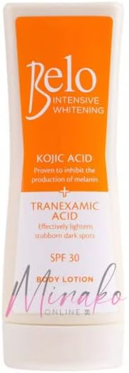 Belo Essentials Belo Kojic Acid & Tranexamic Acid Intensive Whitening Body Lotion 200ml