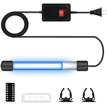 U-V Aquarium Clean Light Algae Removal LED Light Waterproof for Fish Tank Pond Aquarium (11W)