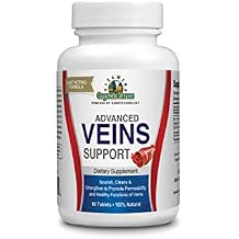Organic Farms Vitamins OFV Veins Support Supplements- 60 Tablets - 100% Natural Dietary Supplement