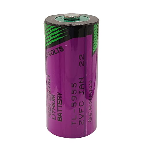 TL-5955 3.6V 1650mAh 23AA Battery Replacement for Tadiran TL5955 TL-4955 3.6V SL-761 ER14335 Lithium Battery