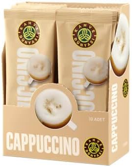 WORLD OF COFFEE WORLD Special Series Hot Cappuccino, 10-pack