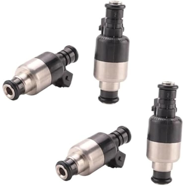 4Pcs Fue Injector,Compatible With Opel Corsa Compatible With Daewoo Cielo 1.6 17124782 17123924 25165453 17103677 ICD00110 17108045