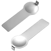2PCS Nomination Tool Stainless Steel Nomination Bracelet Tool Silver Italian Nomination Charm Tool Nomination Bracelets Italian Bracelet Link Tools for Nomination Adding and Removing Charms