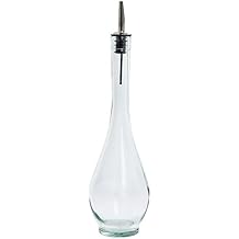 TableCraft H931 Siena 16 Oz. Green Tint Glass Oil Bottle
