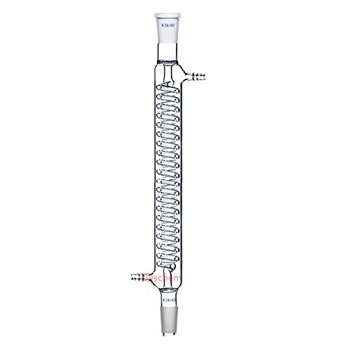 300mm,2440,Glass Graham Condenser,Coil Heat Exchanger,Laboratory Glassware