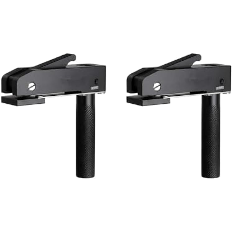 MFT Bench Holdfast Woodworking Tools, 19 mm 34 Desktop Quick Acting Hold Down Clamp Adjustable Fast Fixed Clip, Aluminum Alloy Benchtop Quick Clamps for Wood Carving, Sanding, Routing