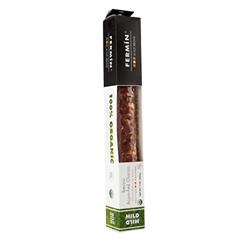 Iberico Acorn-Fed Chorizo 7 oz | USDA Organic | Chorizo Iberico de Bellota Organico