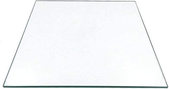 3D Printer Borosilicate Glass Build Plate for Heated Bed RepRap/CTC/ANET (Customized Sizes are Available) (Color : 1, Size : 260x260x3mm)