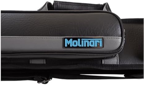 Cue Case billiards pool 2x4 Soft Black Grey