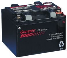 Rechargeable Battery, 12 V, Lead Acid, 13 Ah, Bolt
