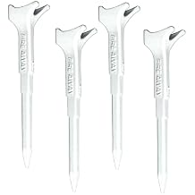 FIRE AWAY Zero Friction Farthest Flight Path Golf Tees, Premium Tee- Reduced Ball Spin, Precision Height Markers for Perfect Trajectory, Made of Special Unbreakable Plastic Nylon Blend