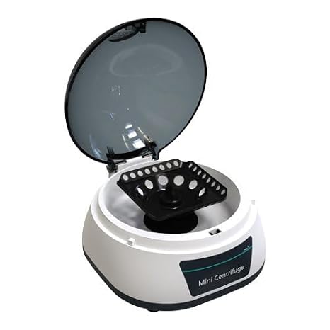 Lab Mini Centrifuge Separator Machine Separation Device Max Centrifuge Force 1080/3286xg Max Rotation Speed 4000/7000rpm5% Constant Speed Measurement for Laboratory Separation of Substances