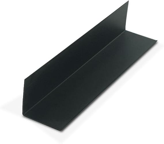 Outwater Plastics 1940-Bk Black 1-1/2 Inch X 1-1/2 Inch X 3/64 (.047) Inch Thick Styrene Plastic Even Leg Angle Moulding 36 Inch Lengths (Pack of 4)