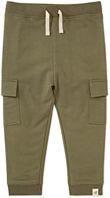 Burts Bees Baby Kids Knit Jogger Cargo Pants