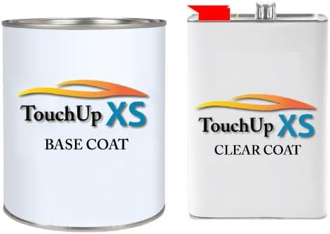 TouchupXS-Perfect Match for Subaru Saz Horizon Blue Pearl Pint Basecoat and 2K Quart Clearcoat Kit