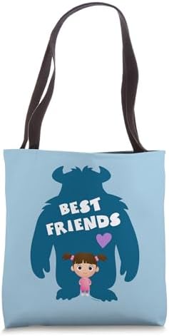 Disney and Pixars Monsters Inc Sulley and Boo Best Friends Tote Bag