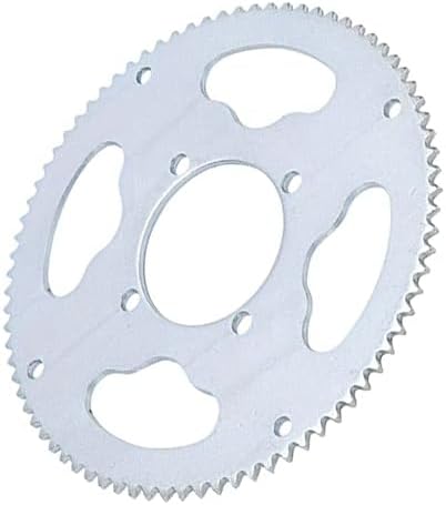 80T 25H Sprocket T8F Sprocket Steel 54Mm 80 Teeth 25H Rear Chain Sprocket for 47Cc 49Cc Dirt Bike A-T-V Qu-ad Min-imo-to Motorcycle