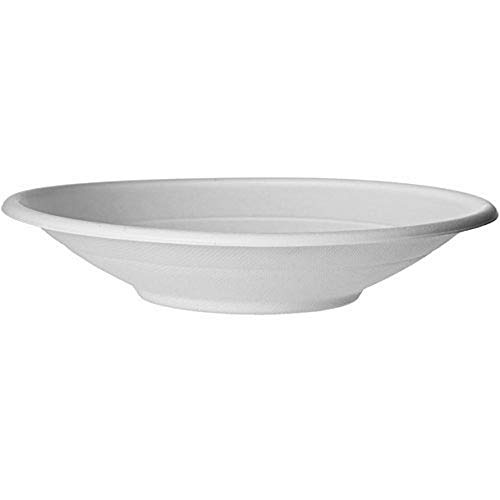 Eco-Products, Inc EP-BL20 20 oz. Compostable Sugarcane Bowl, Sugarcane Noodle Bowl Pack of 400