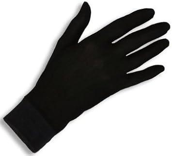 Jasmine Silk Pure Silk Gloves Thermal Liner Glove Inner Ski Bike Cycle Gloves (Small) 100gsm
