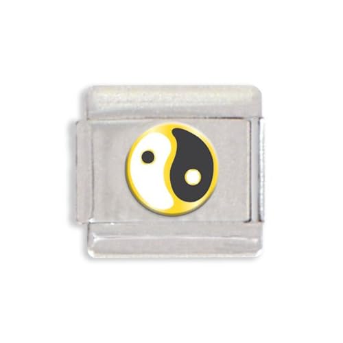 Yin Yang Italian Charm