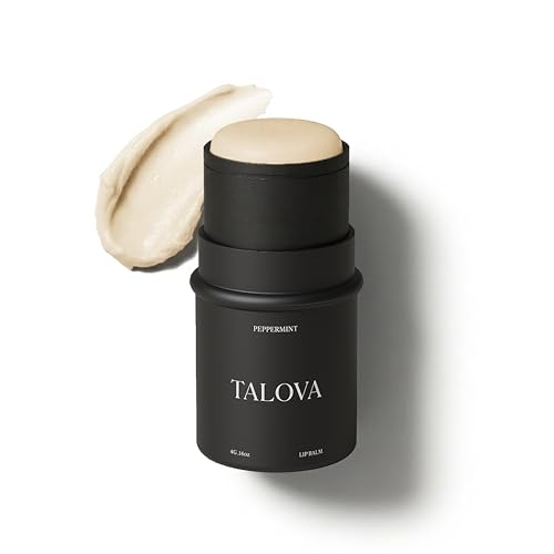 Grass-Fed Tallow Lip Balm, Lip Sleeping Mask, Overnight Moisturizer, Natural & Clean Moisturizing Lip Balm Vitamins A, D, E, K, Nourishes and Smooths Dry & Chapped Lip Peppermint