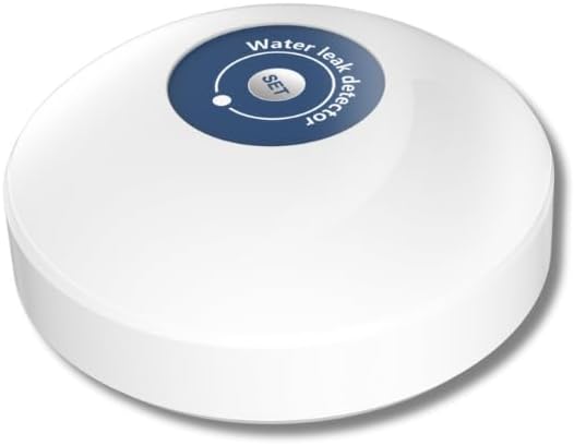 Zigbee Su Baskını Sensörü - Dahili Alarmlı ( Tuya, Smart Life , Zigbee2MQTT Uyumlu ) ( ZSB-01 )
