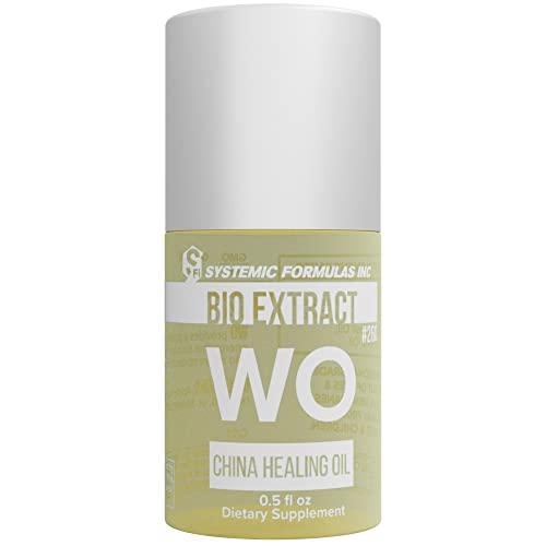 Systemic Formulas WO China Healing Oil - Supports circulation and active epidermal processes, 0.5 FL OZ, Bio Extract #260. Bodys repair process.