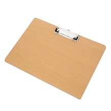 VILLCASE Stable Writing Pad Clip for Office Study Clip Density Board Both Sides