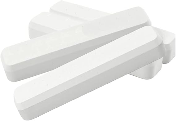 Repeated Use Diatom Drying Rod,Non-toxic Diatomaceous Earth Desiccant Keep Dry Stick Damp Moisture Absorber Dehumidifier,For Room Kitchen Clothes Food Storage (4PCS), White
