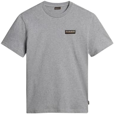 Napapijri T-Shirt S-Iaato T-Shirt Man Cotton Light Grey L EU