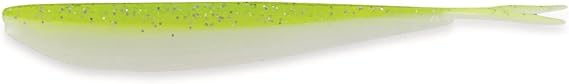 Big Bite Baits 4'' Slim Minnow/Lemon Meringue (10 Pack)