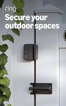 Ring Sensors: Outside Door Sensor (newest model) Instant notifications, on Amazon Sidewalk, no base station needed, Pro Monitoring available (sold separately)