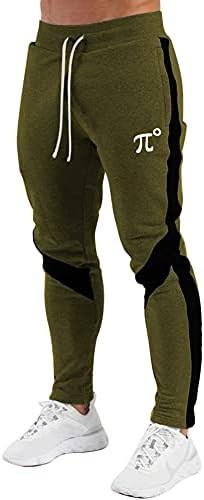 PIDOGYM Men's Track Pants,Slim Fit Athletic Sweatpants Joggers Trousers with Zipper Pockets