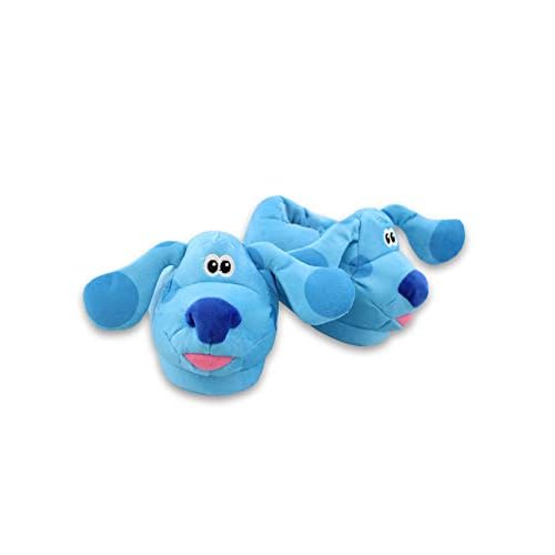 Nickelodeon Blues Clues & You Slip On Plush 3D Toddler Kids Slippers