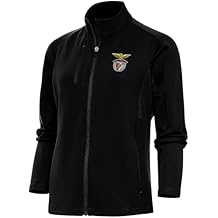 Antigua Benfica Womens Genesis Full Zip Jacket Black LG Benfica