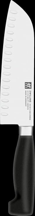 Zwilling Four Starsantoku Bıçağı, 18 cm, Oluklu Kenar