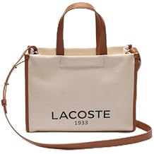 Lacoste Unisex Heritage Canvas Shopping Bag