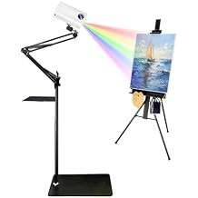 Smart Art Projector for Tracing Drawing Painting, Desktop Wall Projection with Remote Control & Stand, Adjustable Size & Angle