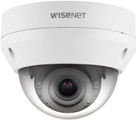 Hanwha Techwin QNV-7082R 4mp IR WDR PoE Outdoor Network Dome Camera with 3.2~10mm (3.1x) Motorized varifocal Lens, RJ45 Connection