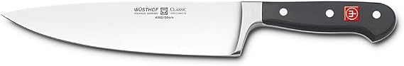 WUSTHOF Classic 8 Inch Chefs Knife,Black,8-Inch