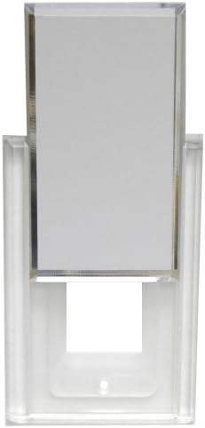 Mirart Hide-A-Plate Single GFCI Plug Acrylic Mirror Switch Plate