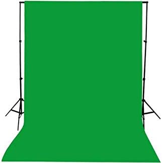 chromakey-green screen- greenbox -yeşil fon perde (3x6m) + Fon standı