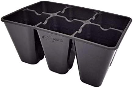 Bootstrap Farmer 6 Cell Extra Strong Seed Starter Trays - 120 (720 Cells) - Garden Inserts