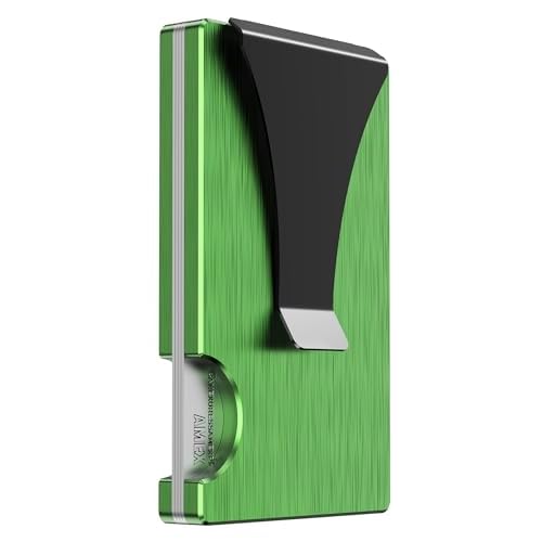 furid Card Holder Mens Wallet: Slim Minimalist Wallet with Money Clip- RFID Blocking Credit Card Holder, Front Pocket Wallet Gift